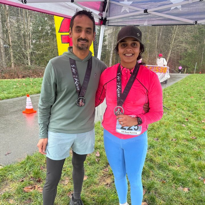 US Road Running race photo - Dillip Srinivasan