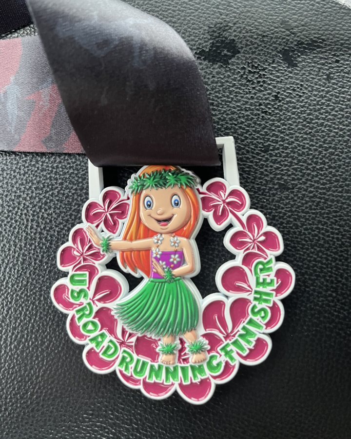 Kevin Brawley at Luau 5K, 10K, & 13.1M at Shreveport, LA (21) - 05/23/2026 after earning 3rd MALE Overall