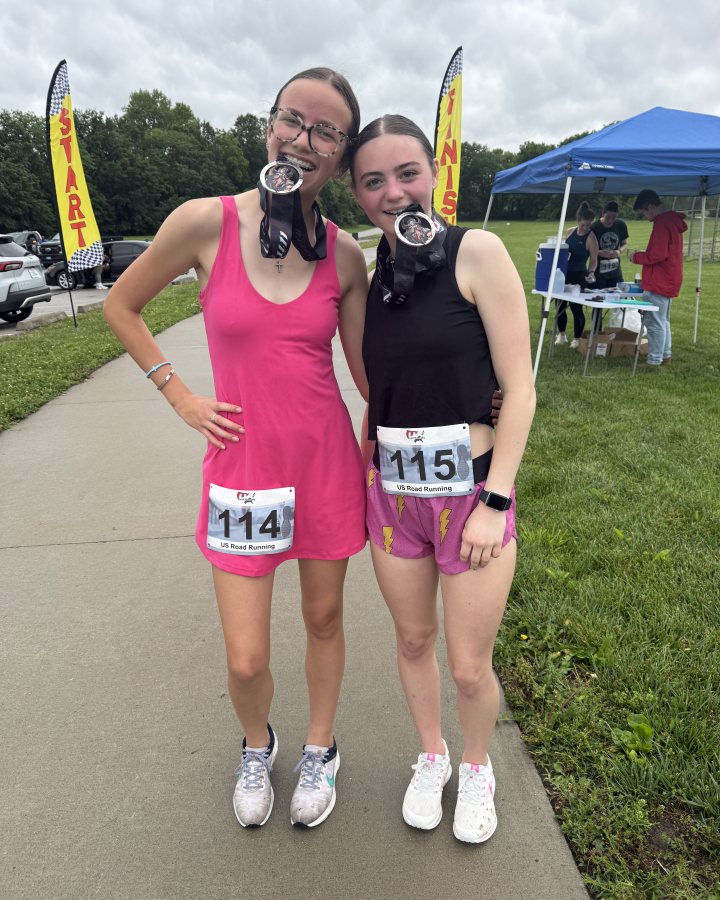 Abbie Gieselman at Medal Madness 5K, 10K, & 13.1M at Kansas City, MO (22) - 05/30/2026 after earning 3rd FEMALE Overall