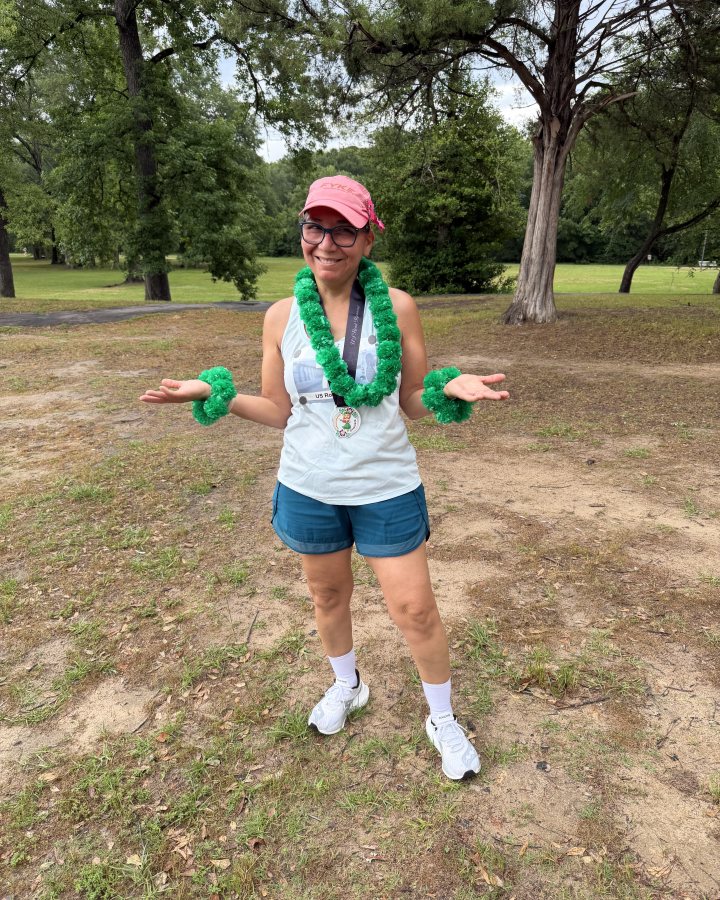 sah_12@aol.com Holcomb at Luau 5K, & 13.1M at Tyler, TX (21) - 05/23/2026 after earning Best Costume