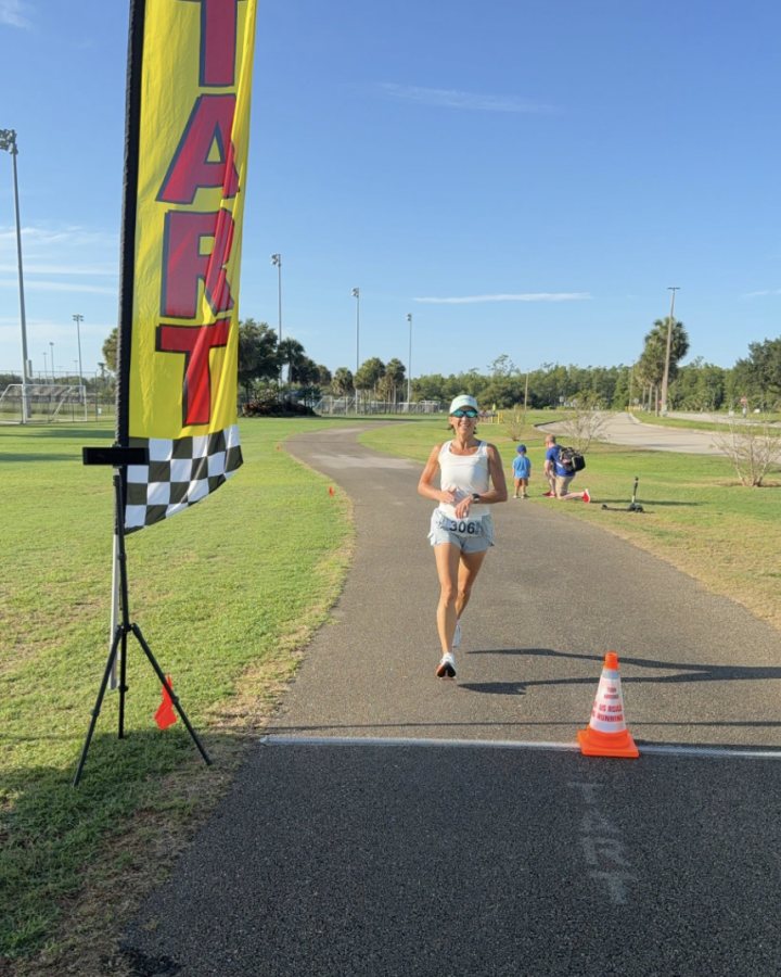Amanda Davison at Medal Madness 5K, 10K, & 13.1M at Naples, FL (24) - 06/13/2026 after earning 1st FEMALE Overall