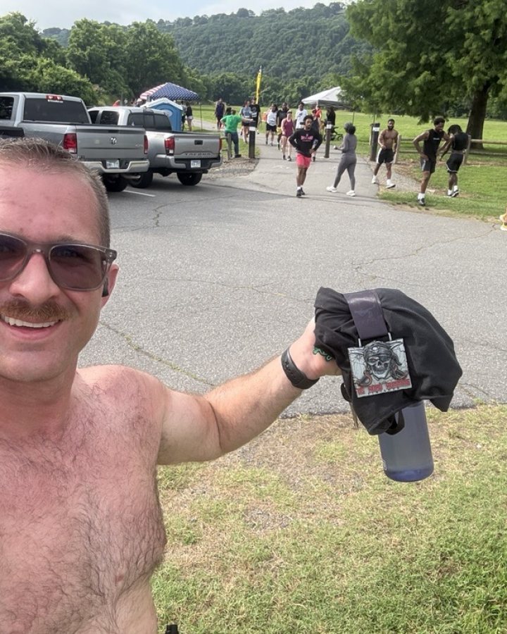 John "Tyler" Post at Medal Madness 5K, 10K, & 13.1M at Little Rock, AR (24) - 06/13/2026 after earning 1st MALE Overall