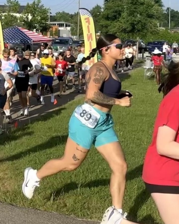 Nichole Perez at Medal Madness 5K, 10K, & 13.1M at Augusta, GA (24) - 06/13/2026 after earning 1st FEMALE Overall