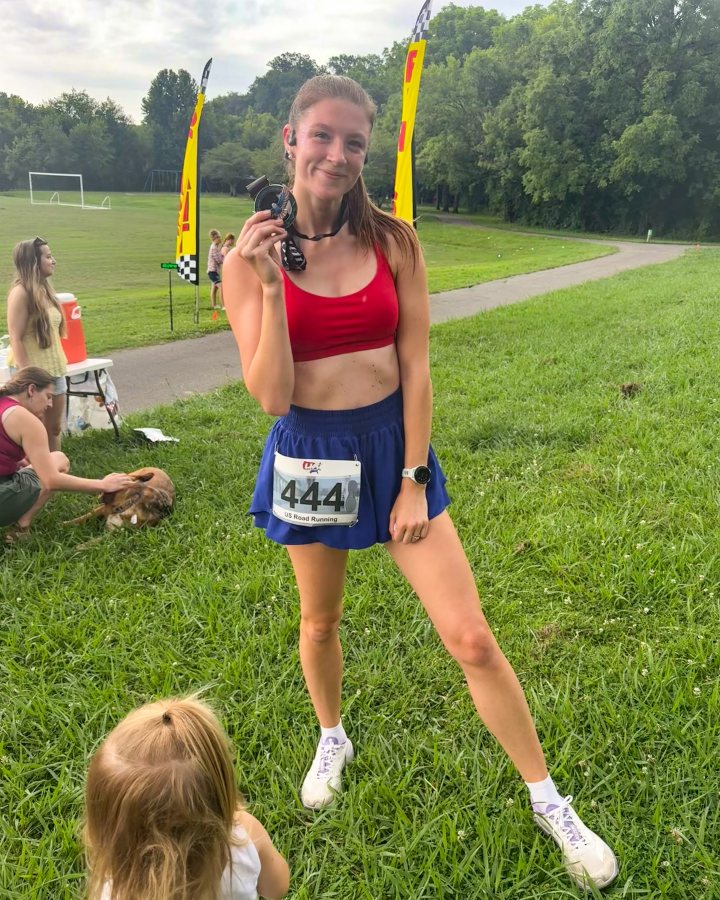 Taylor Gregory at Eagle 5K, 10K, & 13.1M at Knoxville, TN (27) - 07/04/2026 after earning 3rd FEMALE Overall