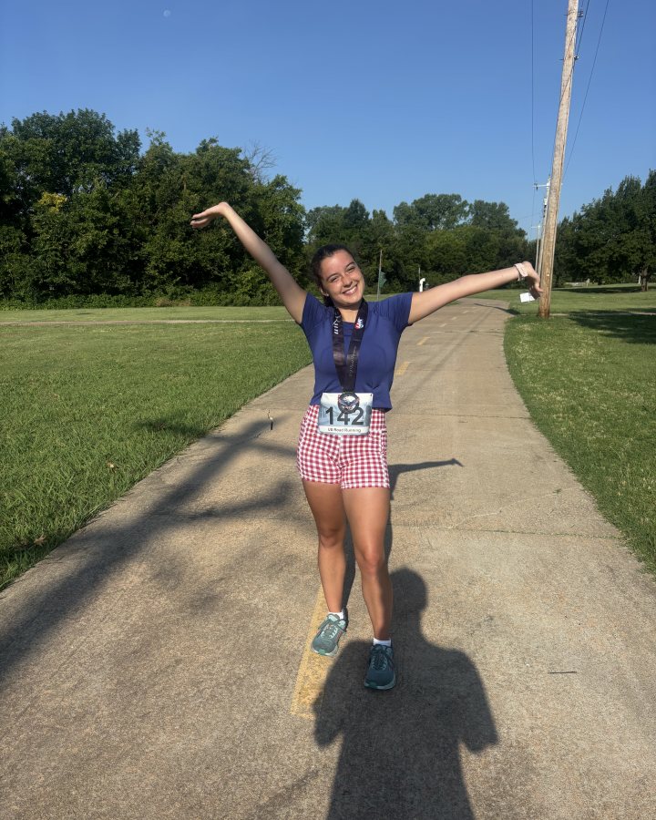 Jadyn Bostwick at Medal Madness 5K, 10K, & 13.1M at Stillwater, OK (23) - 06/06/2026 after earning 3rd FEMALE Overall