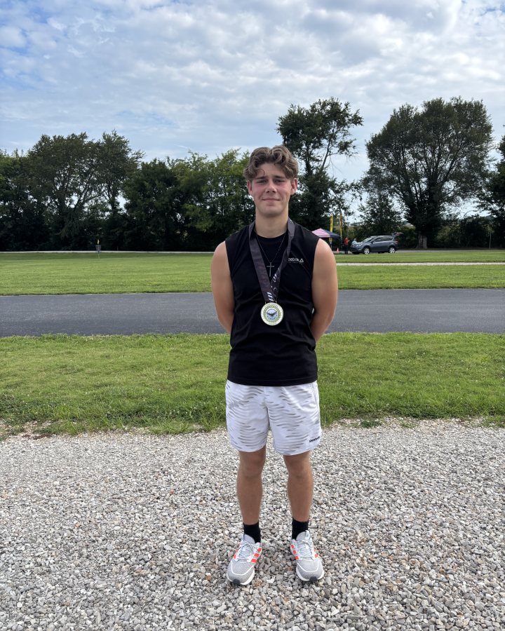 Ezra Page at Eagle 5K, 10K, & 13.1M at Bowling Green, KY (30) - 07/25/2026 after earning 1st MALE Overall