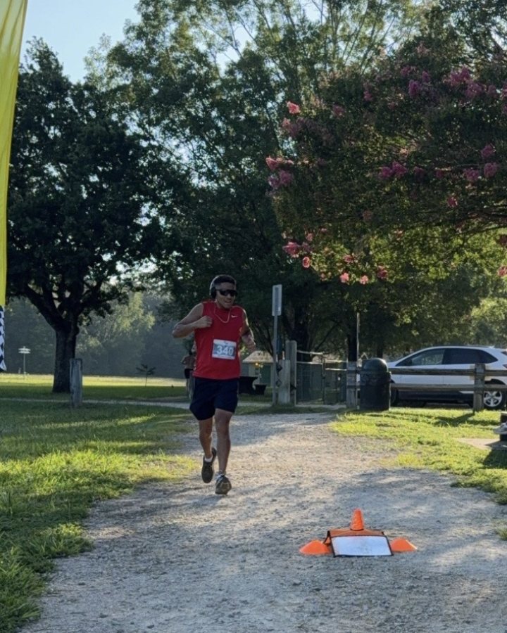 Jj Baker at Eagle 5K, 10K, & 13.1M at Tallahassee, FL (27) - 07/04/2026 after earning 1st MALE Overall