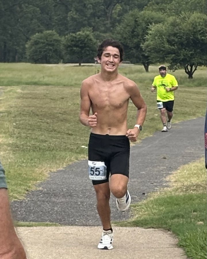 Jordin Miller at Eagle 5K, 10K, & 13.1M at Shreveport, LA (30) - 07/25/2026 after earning 1st MALE Overall