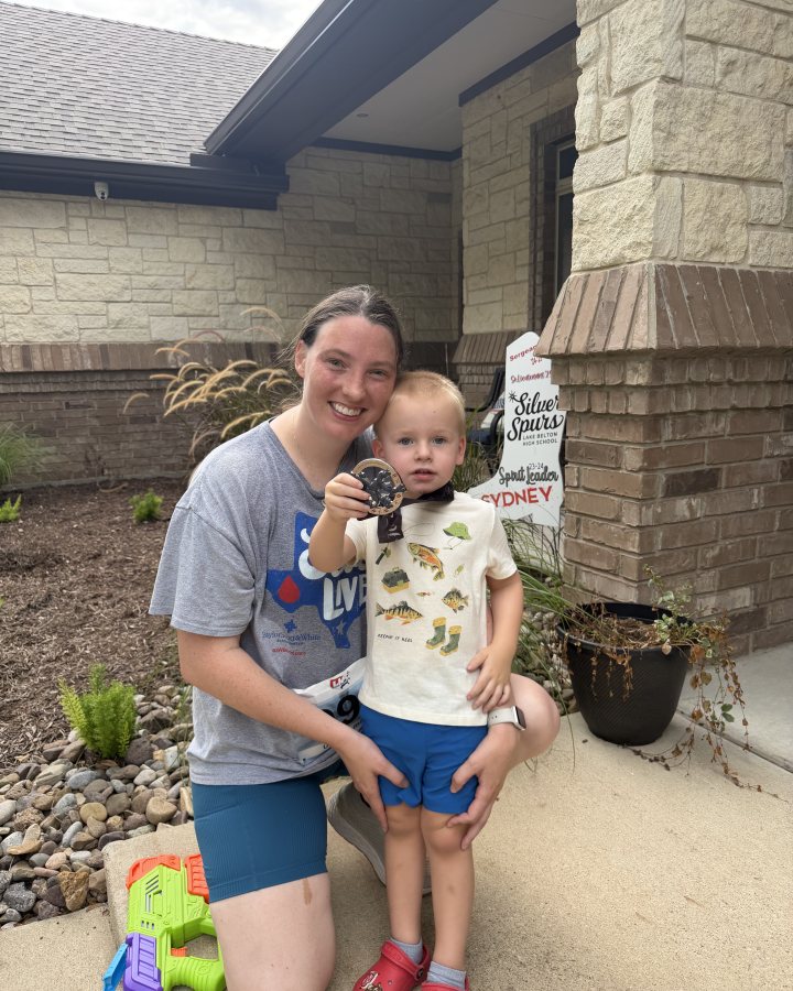 Katie Cox at Ninja 5K, 10K & 13.1M at Temple, TX (31) - 08/01/2026 after earning 3rd FEMALE Overall