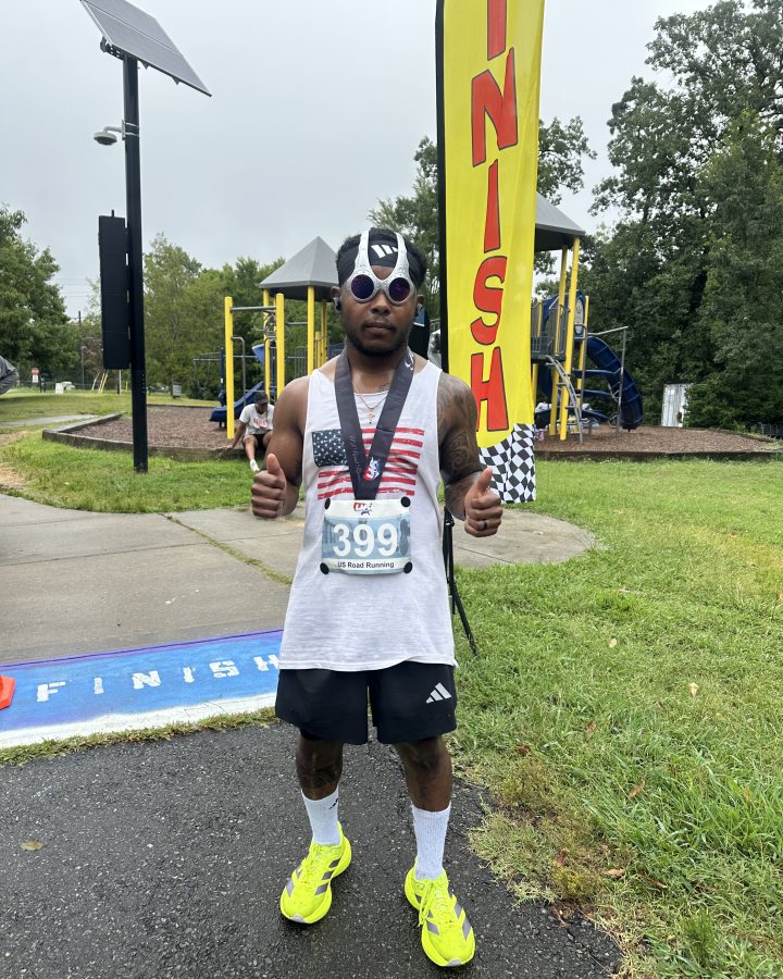 Tyjuan Brown at Eagle 5K, 10K, & 13.1M at Charlotte, NC (30) - 07/25/2026 after earning 3rd MALE Overall
