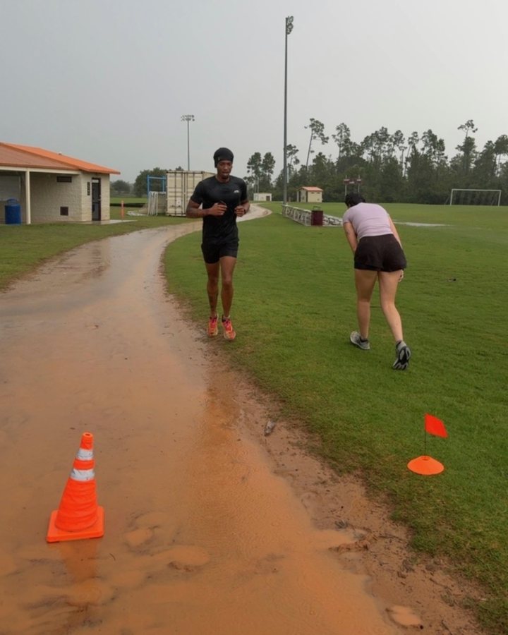 Jerodd Blount at Ninja 5K, & 10K at Panama City, FL (31) - 08/01/2026 after earning 3rd MALE Overall