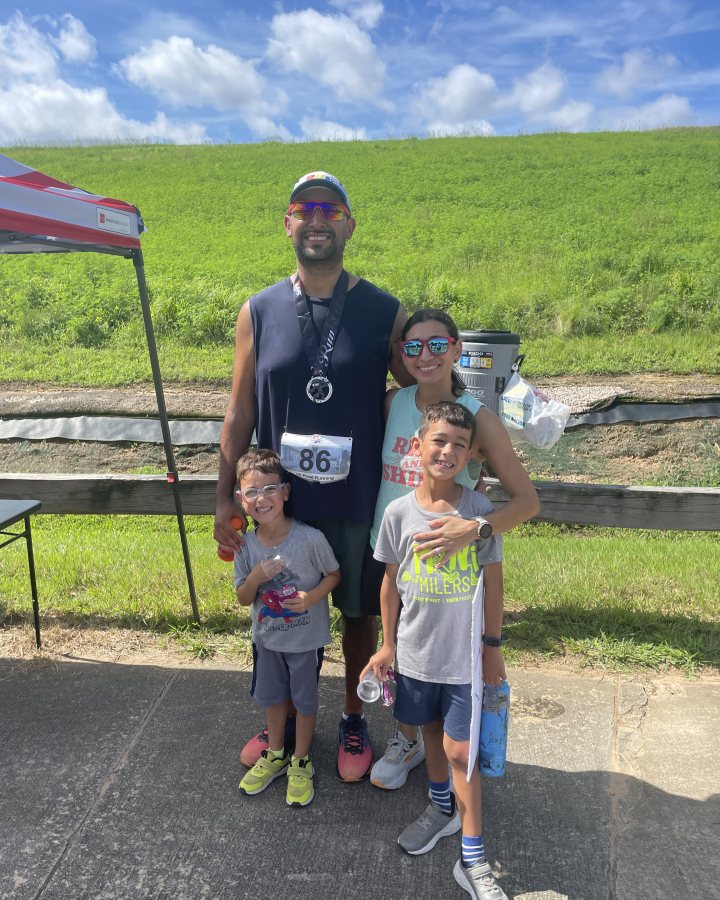 Diego Caro at Ninja 5K & 10K at Raleigh, NC (32) - 08/08/2026 after earning 2nd MALE Overall