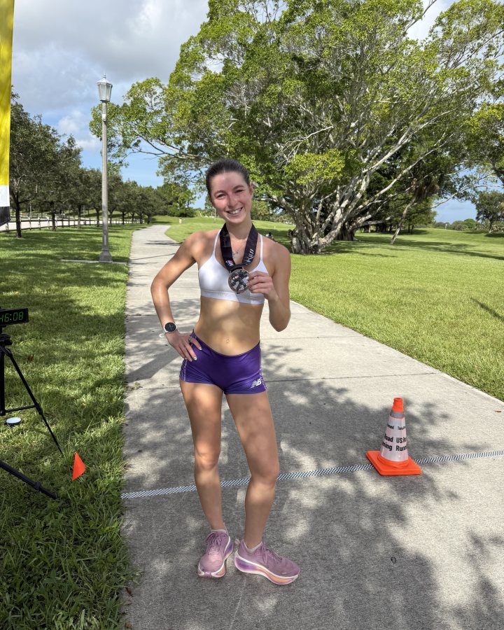 Samantha Helfant at Ninja 5K, 10K & 13.1M at Royal Palm Beach, FL (32) - 08/08/2026 after earning 1st FEMALE Overall