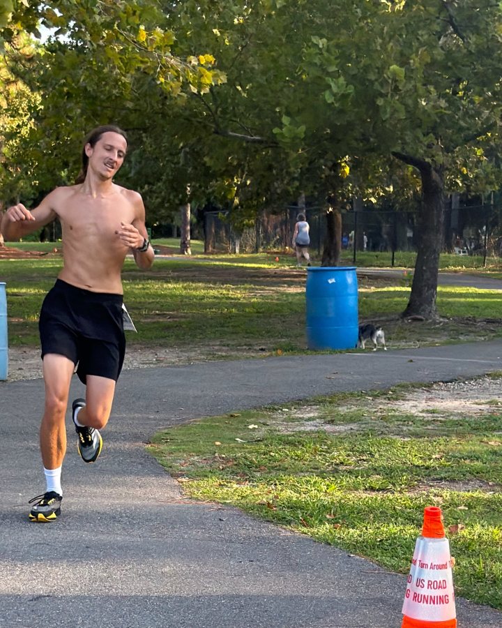 Joseph Schrenk at Ninja 5K, 10K, & 13.1M at Jacksonville, FL (33) - 08/15/2026 after earning 3rd FEMALE Overall