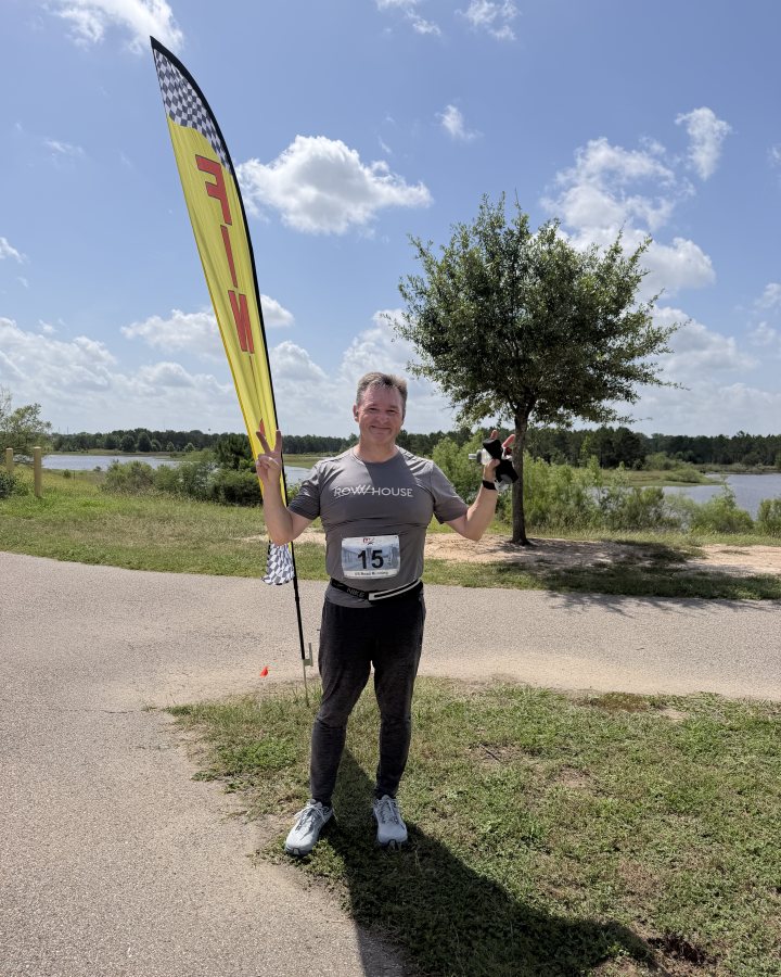 Keith Castleberry at Medal Madness 5K, 10K, & 13.1M at Katy, TX (24) - 06/13/2026 after earning 2nd MALE Overall