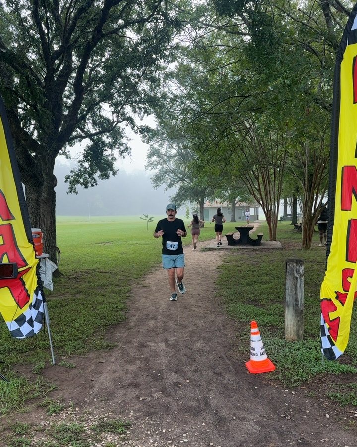 Caleb Hendry at Medal Madness 5K, 10K, & 13.1M at Tallahassee, FL (36) - 09/05/2026 after earning 2nd MALE Overall