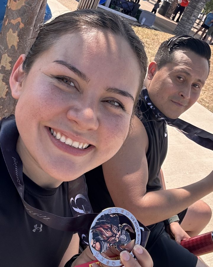 Ashley Castillo at Medal Madness 5K, 10K, & 13.1M at Springdale, AR (36) - 09/05/2026 after earning 2nd FEMALE Overall