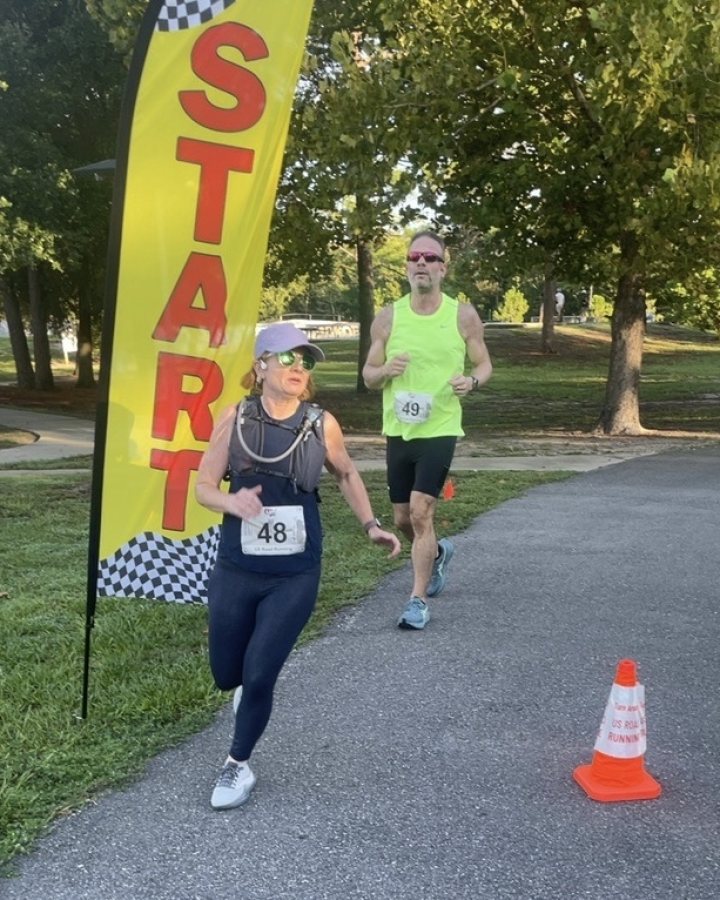 Karen Smith at Medal Madness 5K, 10K & 13.1M at Jacksonville, FL (36) - 09/05/2026 after earning 1st FEMALE Overall