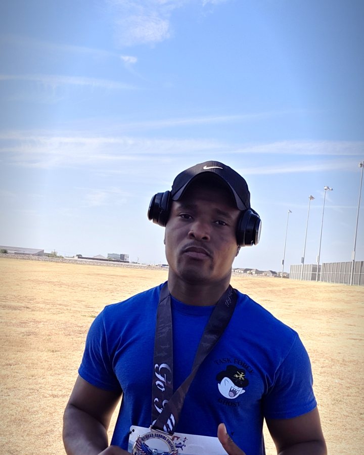 Bensly Meristil at Medal Madness 5K, 10K, & 13.1M at Temple, TX (38) - 09/19/2026 after earning 1st MALE Overall