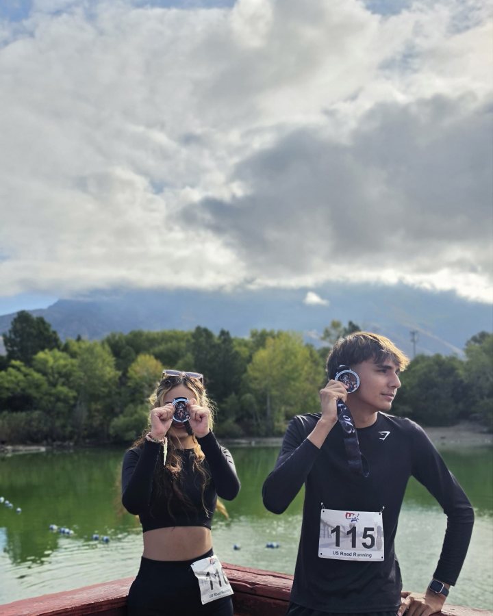 Joshua Gay at Medal Madness 5K, 10K, & 13.1M at Highland, UT (38) - 09/19/2026 after earning 1st MALE Overall