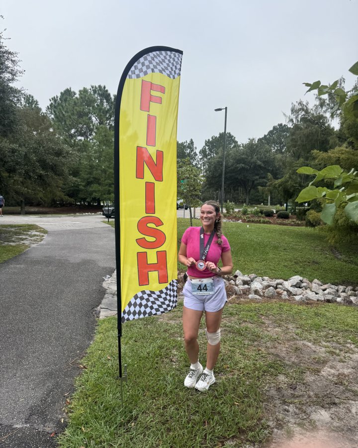 Adrianna Hirn at Medal Madness 5K, 10K & 13.1M at Wilmington, NC (38) - 09/19/2026 after earning 3rd FEMALE Overall