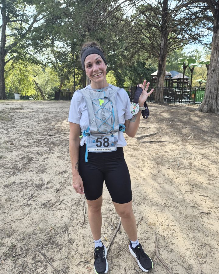 Nichole Hoon at Medal Madness 5K, & 13.1M at Tyler, TX (39) - 09/26/2026 after earning 1st FEMALE Overall