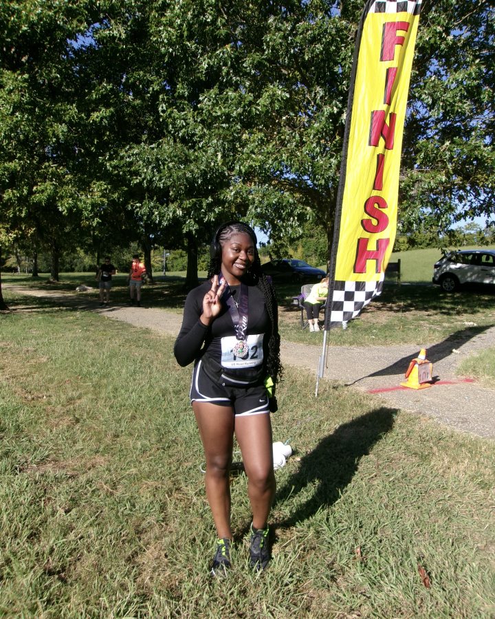 Taylor Thomas at Medal Madness 5K, 10K, & 13.1M at Montgomery, AL (39) - 09/26/2026 after earning 3rd FEMALE Overall