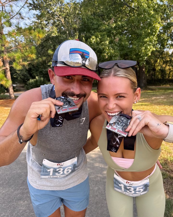 Shauna Smith at Medal Madness 5K, & 10K at Hattiesburg, MS (39) - 09/26/2026 after earning 1st FEMALE Overall