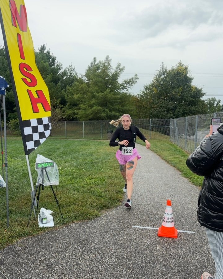 Brittany Ionita at Haunted 5K, 10K & 13.1M at Bel Air, MD (40) - 10/03/2026 after earning 1st FEMALE Overall