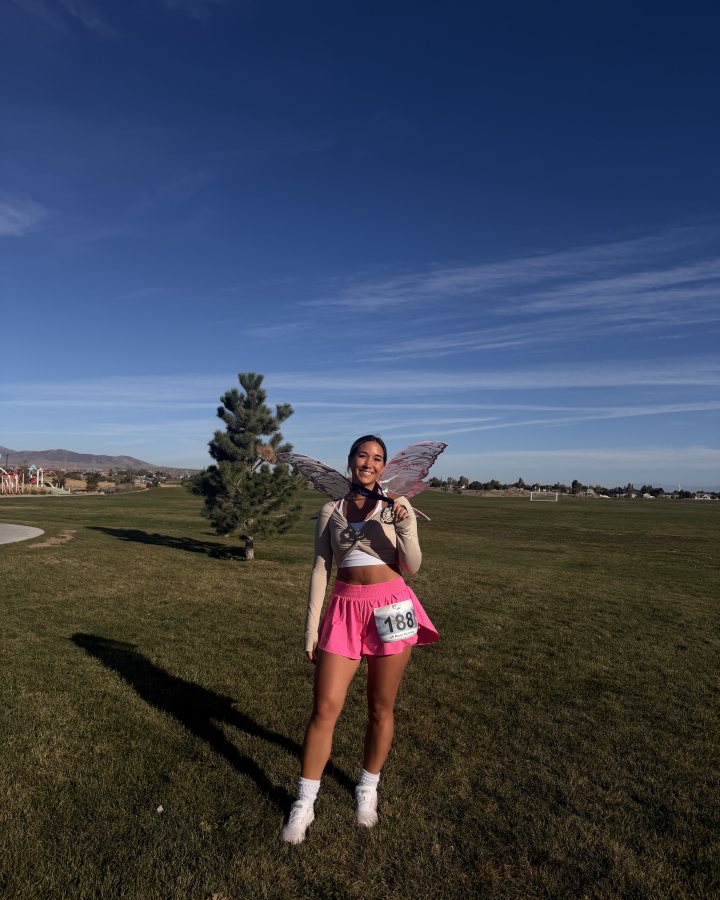 Jordan Vu at Haunted 5K, 10K & 13.1M at South Jordan, UT (40) - 10/03/2026 after earning Best Costume