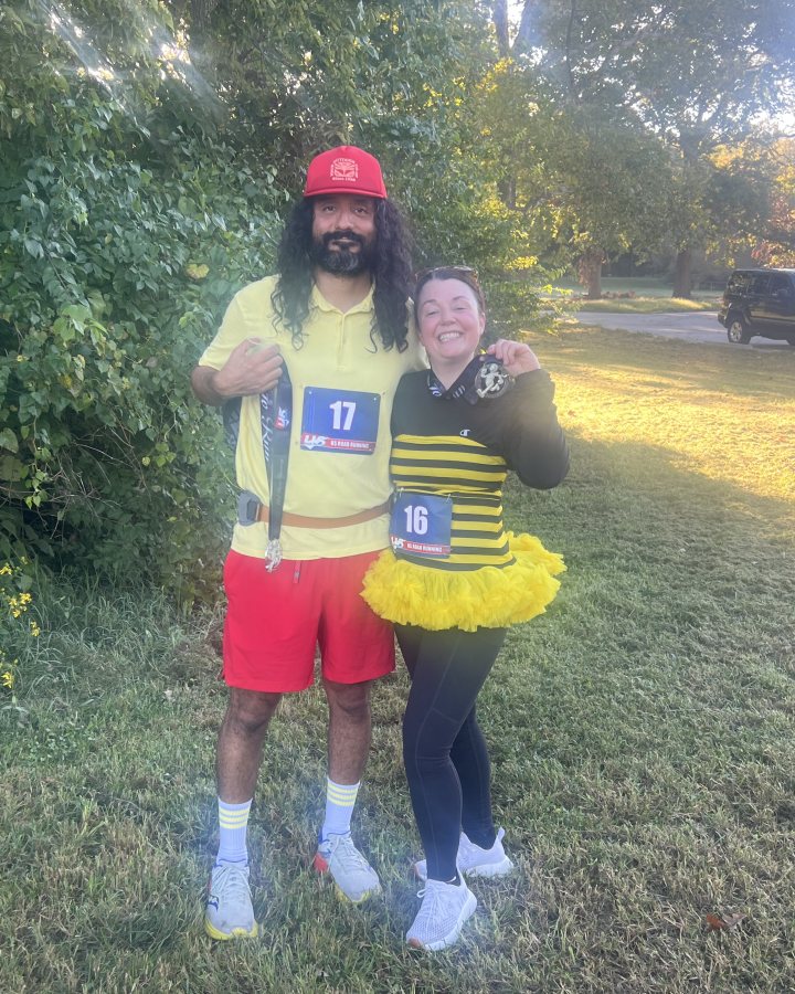 Nicholas Orozco at Haunted 5K, 10K, & 13.1M at Kansas City, MO (40) - 10/03/2026 after earning Best Costume