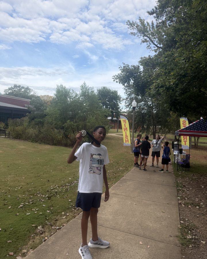Jata’vius Robinson at Haunted 5K & 10K at Trussville, AL (40) - 10/03/2026 after earning 3rd MALE Overall