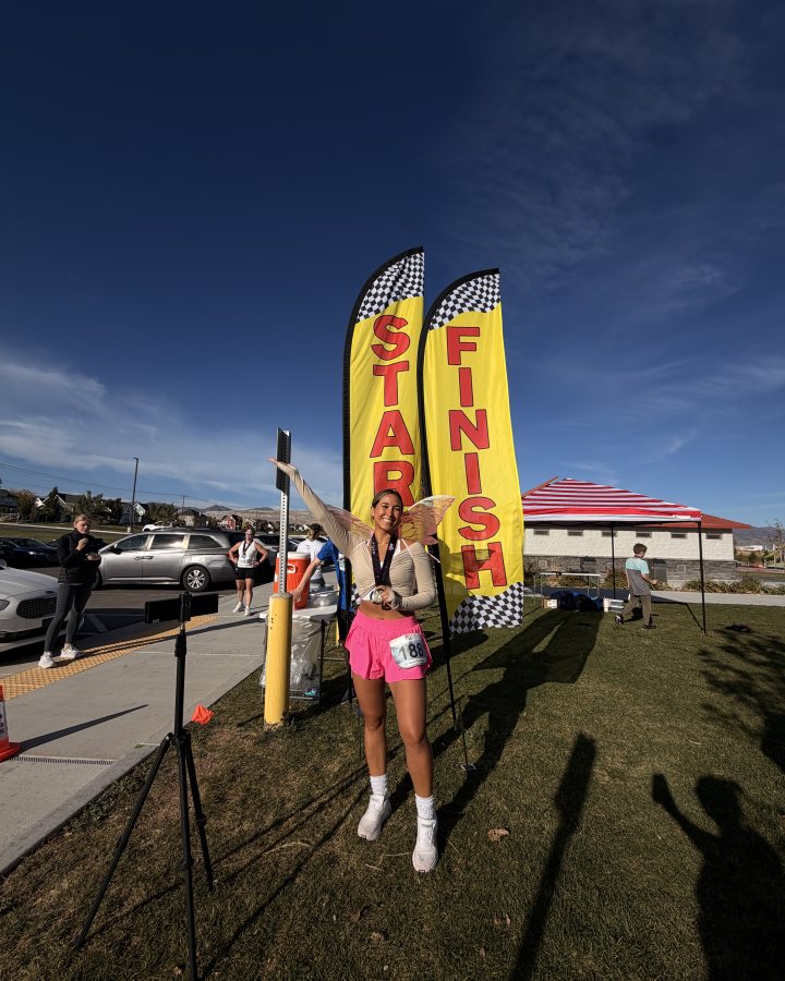 Jordan Vu at Haunted 5K, 10K & 13.1M at South Jordan, UT (40) - 10/03/2026 after earning 3rd FEMALE Overall