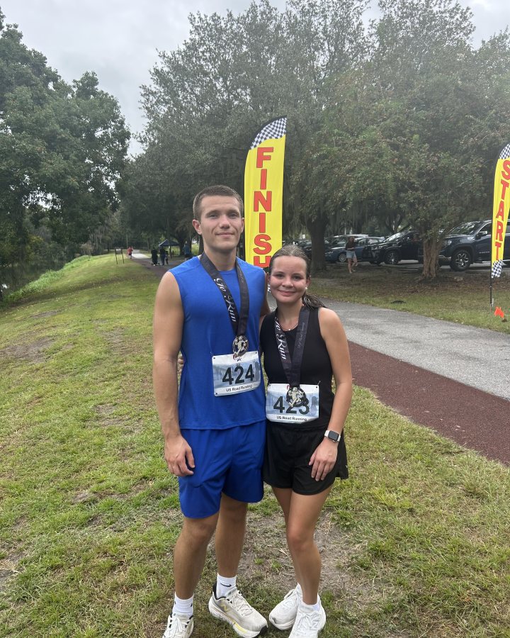 Madi Browning at Haunted 5K, 10K, & 13.1M at Savannah, GA (40) - 10/03/2026 after earning 3rd FEMALE Overall