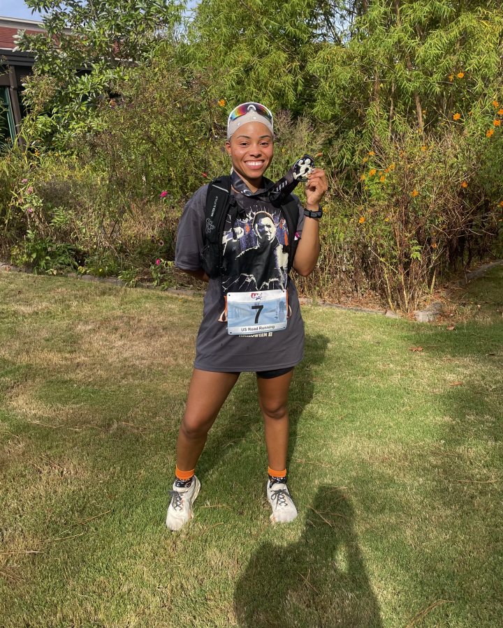 Christen Youngblood at Haunted 5K & 10K at Trussville, AL (40) - 10/03/2026 after earning 1st FEMALE Overall