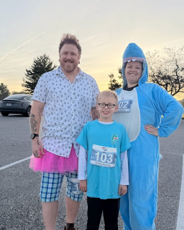 Jenni Eberly at Haunted 5K, 10K, 13.1M at York, PA (41) - 10/10/2026 after earning Best Costume
