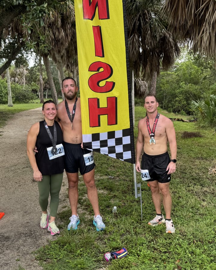 Gavin Blackburn at Haunted 5K & 10K at Tarpon Springs, FL (41) - 10/10/2026 after earning 2nd MALE Overall