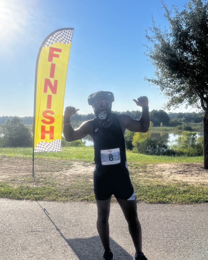 Ifunanya Nwanze at Haunted 5K, 10K, & 13.1M at Katy, TX (41) - 10/10/2026 after earning 1st MALE Overall