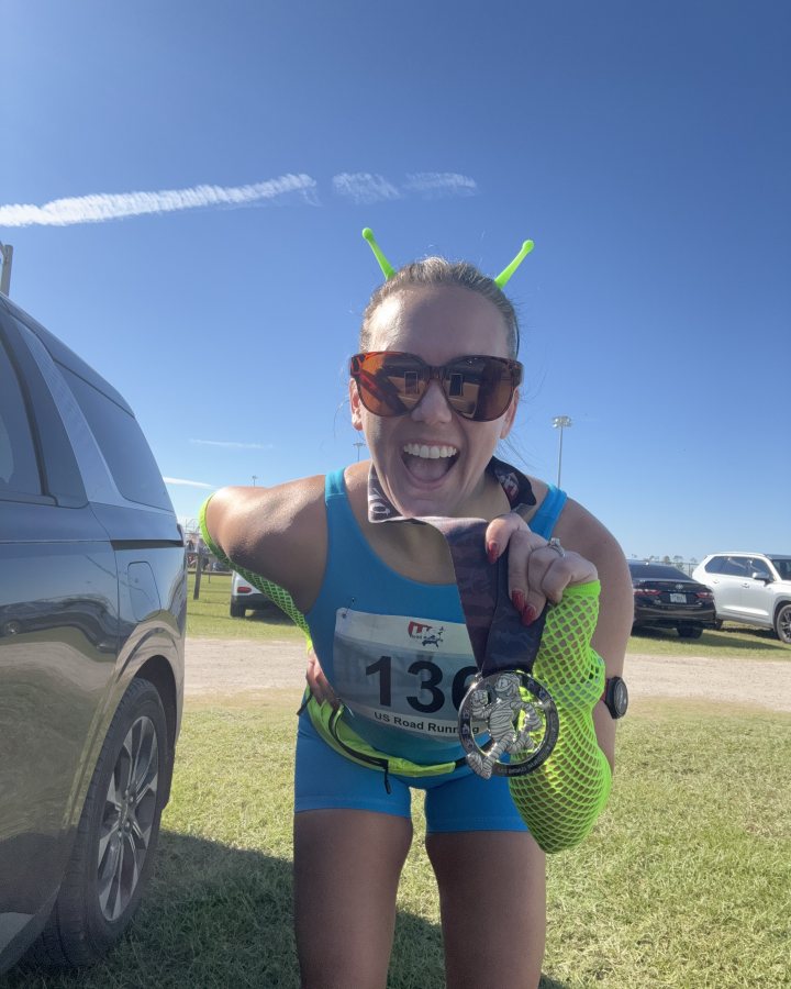 Ashley Rhinehart at Haunted 5K & 10K at Panama City, FL (42) - 10/17/2026 after earning 2nd FEMALE Overall