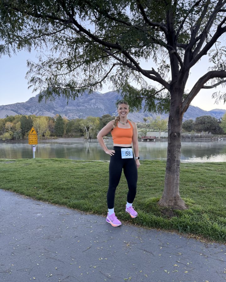 Mariah Gardner at Haunted 5K, 10K, 13.1M & 26.2M at Highland, UT (42) - 10/17/2026 after earning 2nd FEMALE Overall
