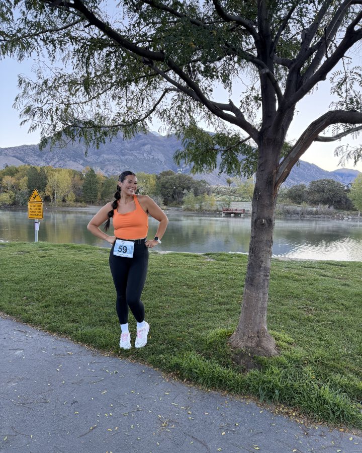 Cece Ching at Haunted 5K, 10K, 13.1M & 26.2M at Highland, UT (42) - 10/17/2026 after earning 1st FEMALE Overall
