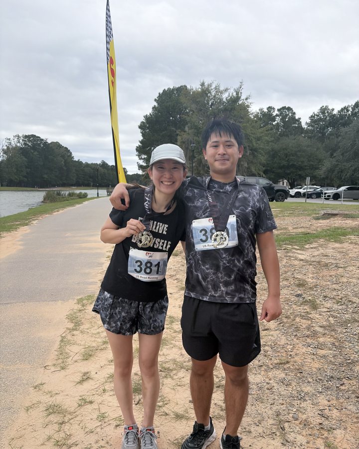 Yu Yamakoshi at Haunted 5K, 10K, & 13.1M at Pooler, GA (42) - 10/17/2026 after earning 2nd FEMALE Overall