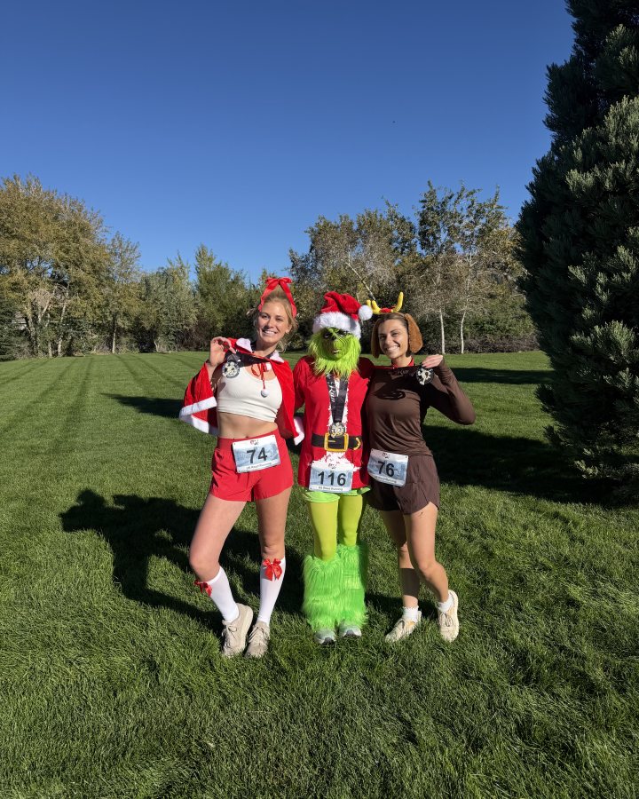 Machaela Pulsipher at Haunted 5K, 10K, 13.1M & 26.2M at Highland, UT (42) - 10/17/2026 after earning Best Costume