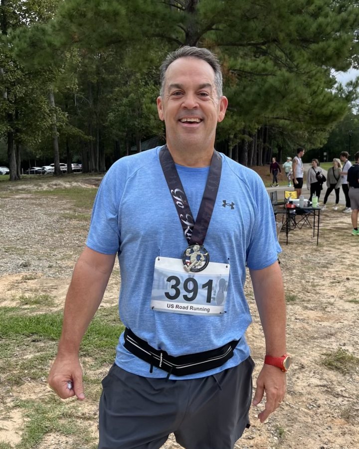 Mark Hardin at Haunted 5K, 10K, & 13.1M at Pooler, GA (42) - 10/17/2026 after earning 3rd MALE Overall