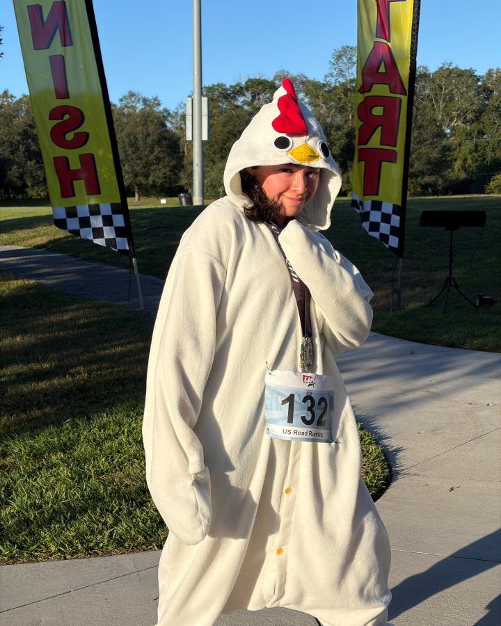 Valeria Pichardo at Haunted 5K & 10K at Gainesville, FL (43) - 10/24/2026 after earning Best Costume