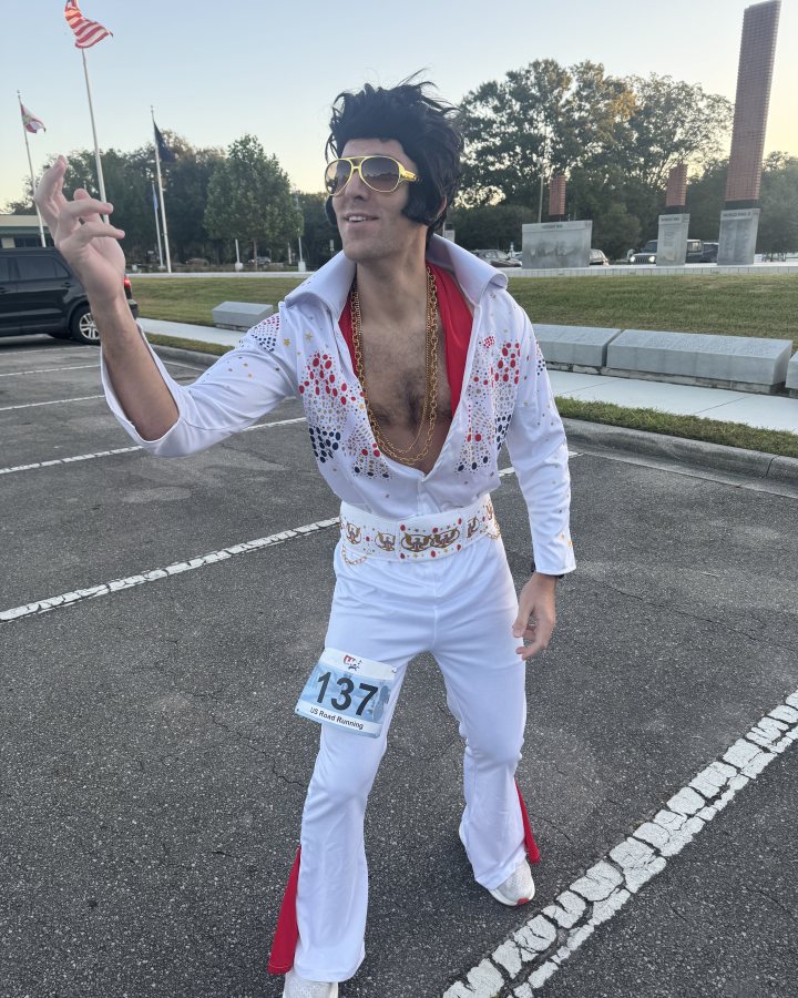 Nolan Tews at Haunted 5K & 10K at Gainesville, FL (43) - 10/24/2026 after earning Best Costume