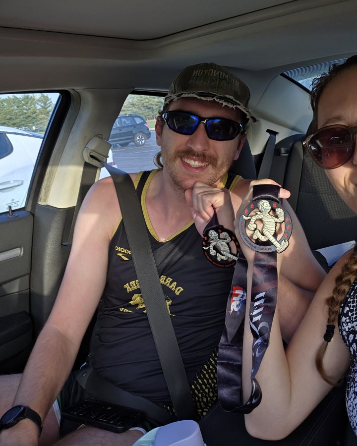 Kayla Whitaker at Haunted 5K, 10K & 13.1M at Chillicothe, OH (43) - 10/24/2026 after earning 1st FEMALE Overall