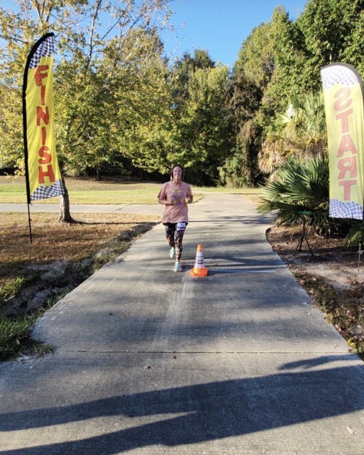 Marybeth Fox at Haunted 5K, & 10K at Hattiesburg, MS (43) - 10/24/2026 after earning 1st FEMALE Overall