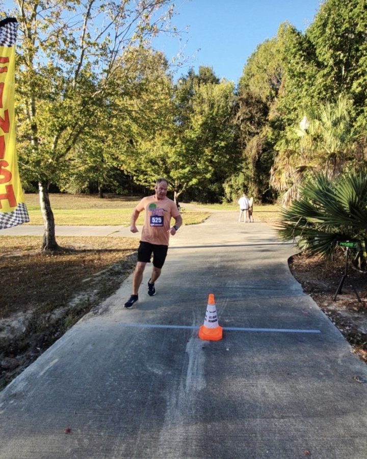 Adam Fox at Haunted 5K, & 10K at Hattiesburg, MS (43) - 10/24/2026 after earning 1st MALE Overall