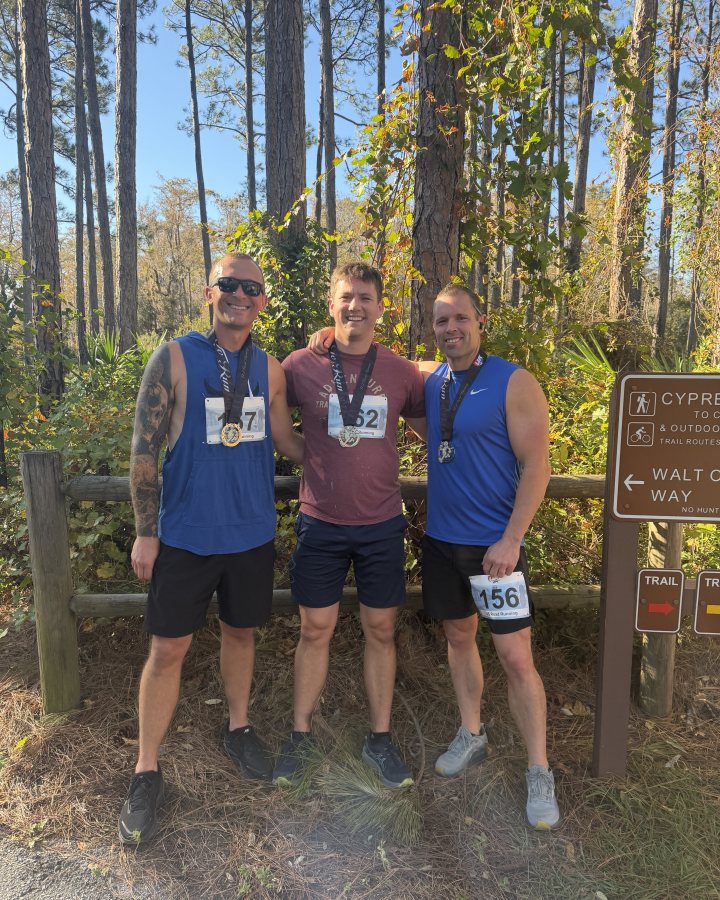 Jason Sjodin at Haunted 5K, 10K & 13.1M at Panama City Beach, FL (43) - 10/24/2026 after earning 1st MALE Overall